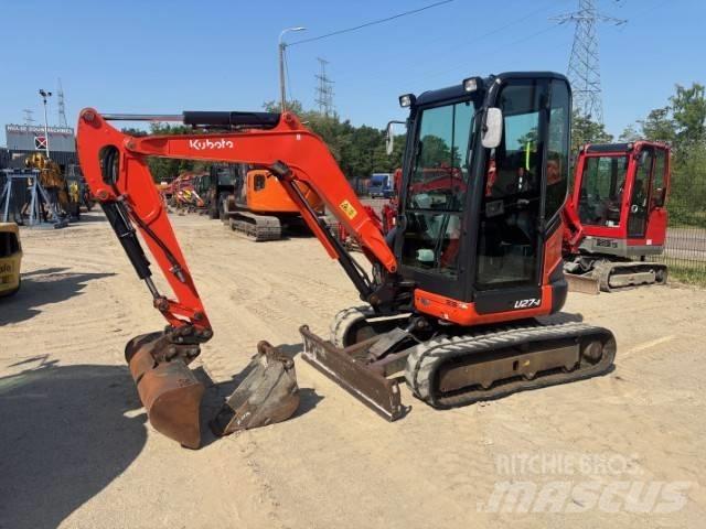 Kubota U 27-4 Mini ekskavatoriai < 7 t