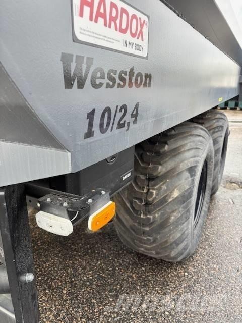  wesston Tippvagn Savivartės priekabos