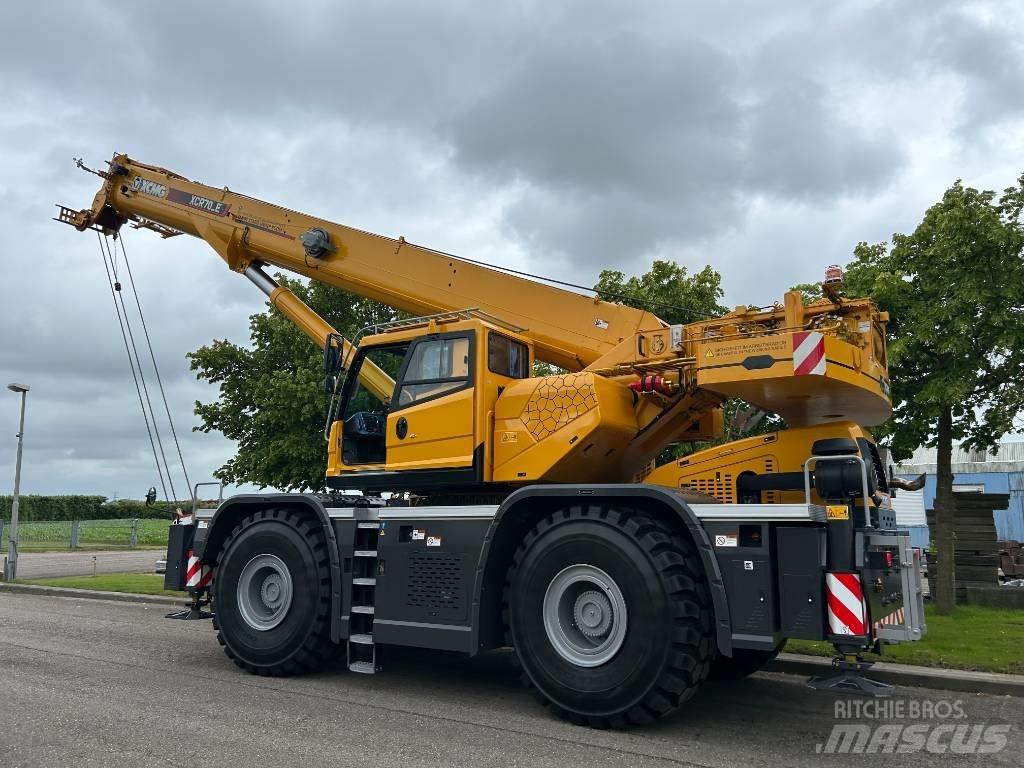XCMG XCR70_E Neapdoroto reljefo kranai