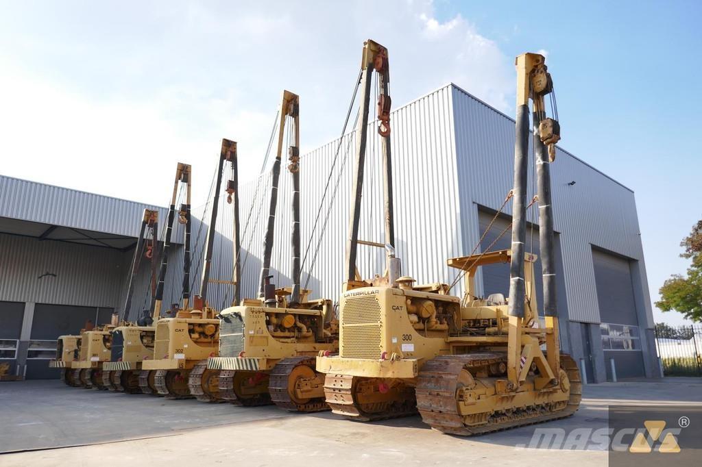 CAT 583K vamzdžių klotuvų buldozeriai