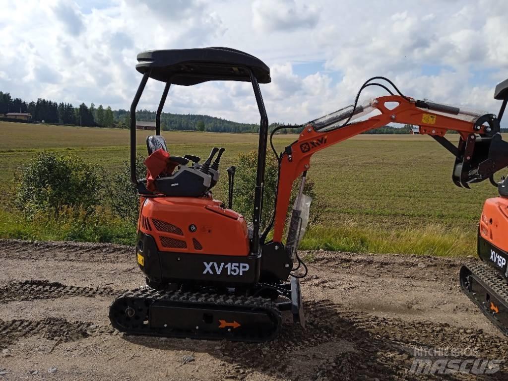XIVI XV 15 Mini ekskavatoriai < 7 t
