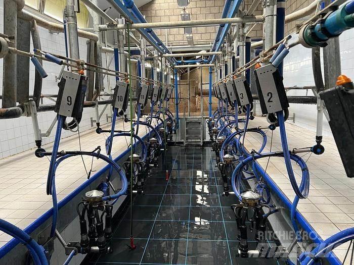 Delaval 2x7 Kiti galvijų priežiūros įrengimai