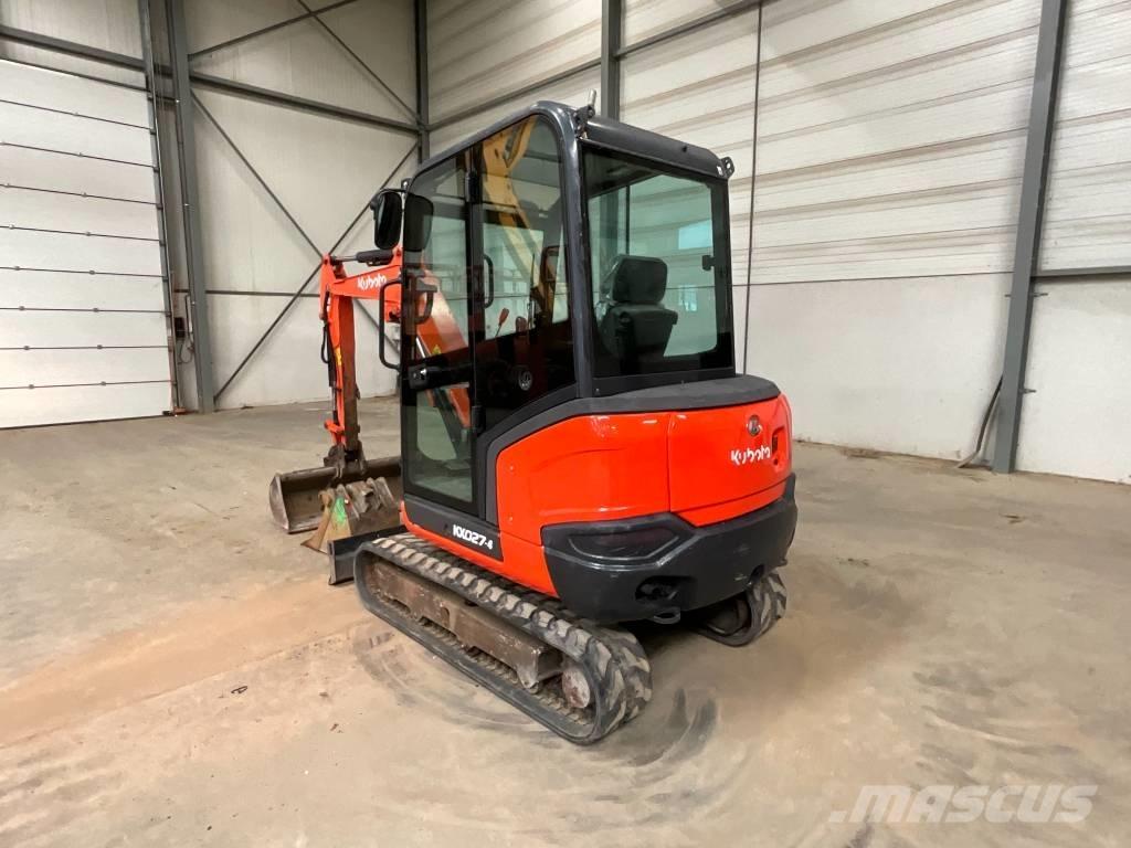 Kubota KX 027-4 Mini ekskavatoriai < 7 t