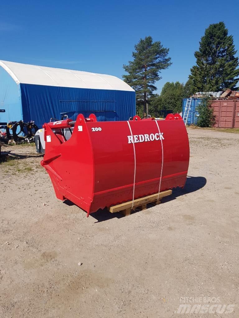Redrock 200 Frontalinių krautuvų priedai