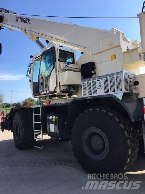 Terex TRT90 Neapdoroto reljefo kranai