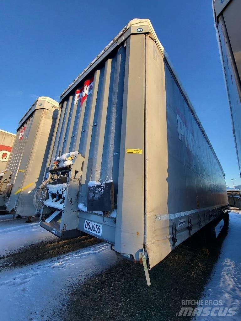 Krone Curtain Norway Tentinės puspriekabės