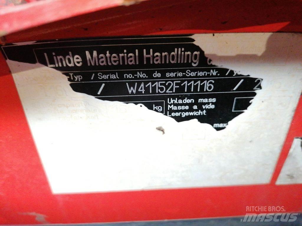 Linde T16 Mažų aukščių keltuvai