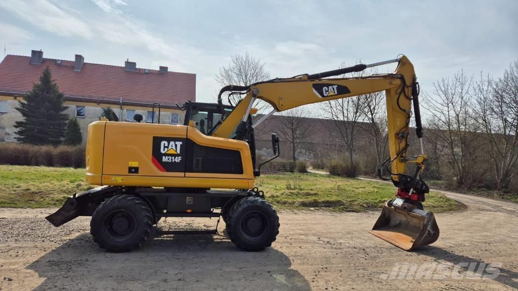 CAT M 314 F Ratiniai ekskavatoriai