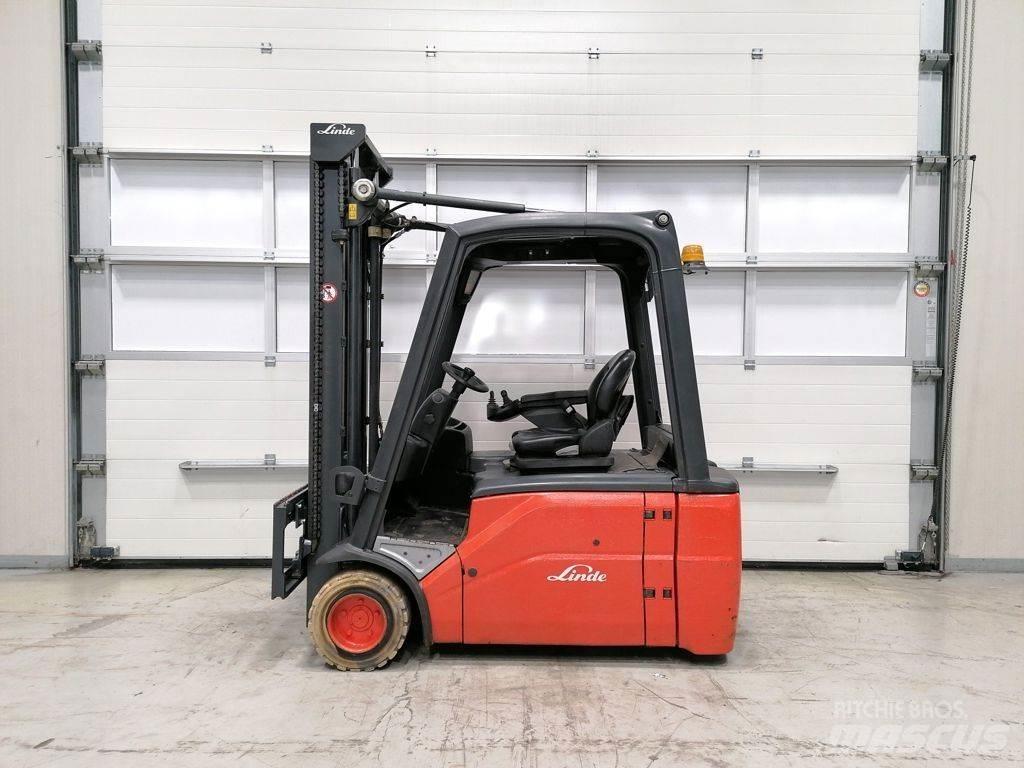 Linde E20L-01 Elektriniai šakiniai krautuvai