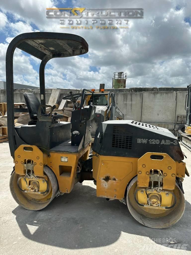 Bomag BW 120 AD-3 Porinių būgnų volai