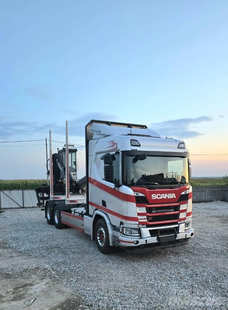 Scania R 540 Automobiliniai kranai