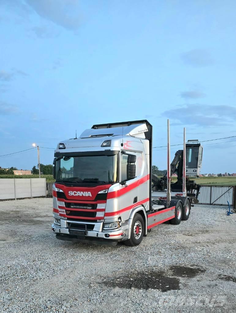Scania R 540 Automobiliniai kranai