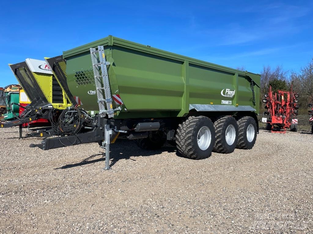 Fliegl TMK 386 Fox Savivartės priekabos
