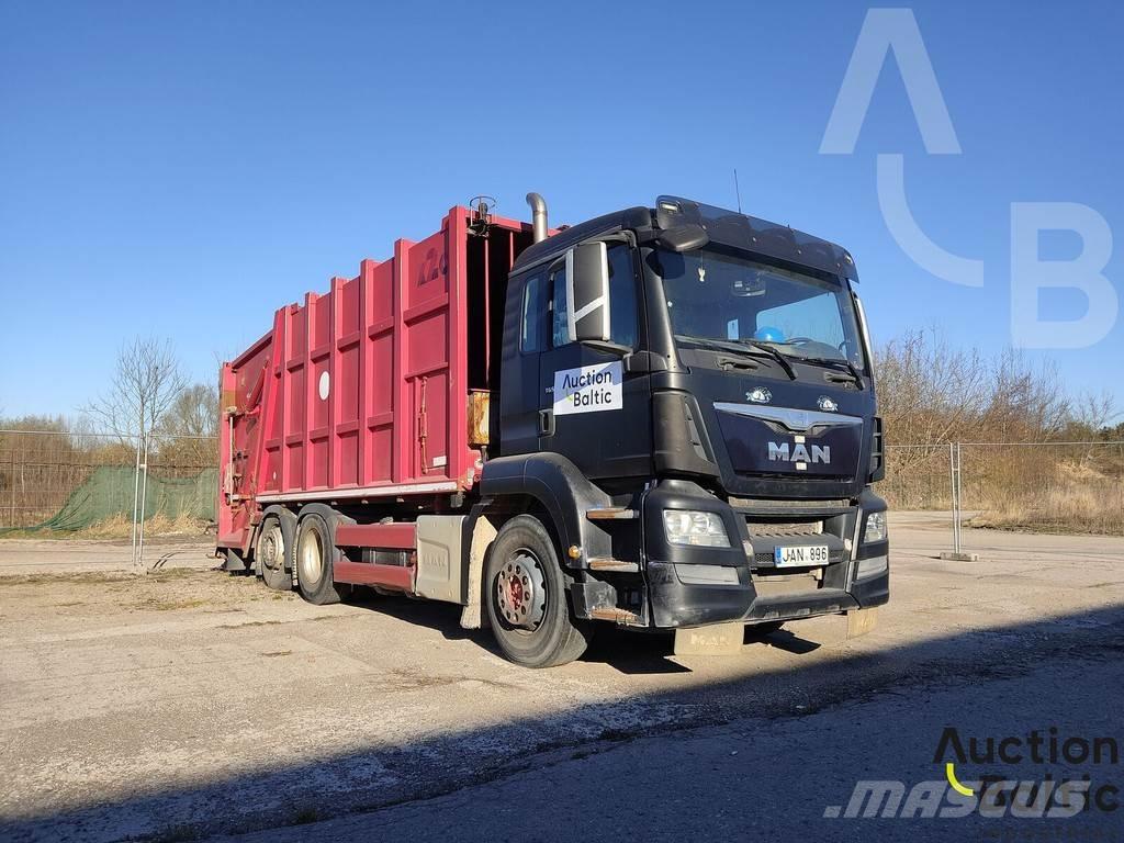 MAN TGS26.320 Šiukšliavežės