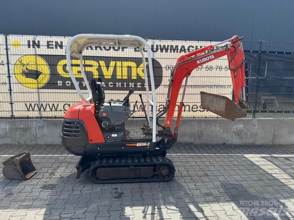 Kubota Kx 36-2 Mini ekskavatoriai < 7 t