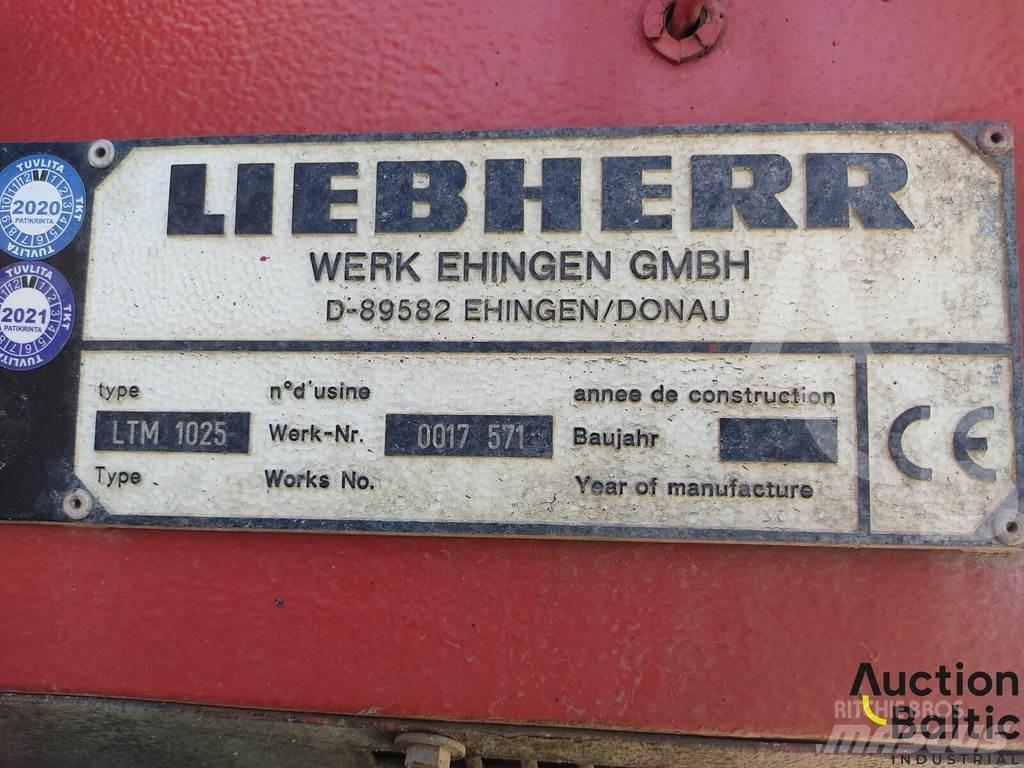 Liebherr LTM 1025 Visureigiai kranai