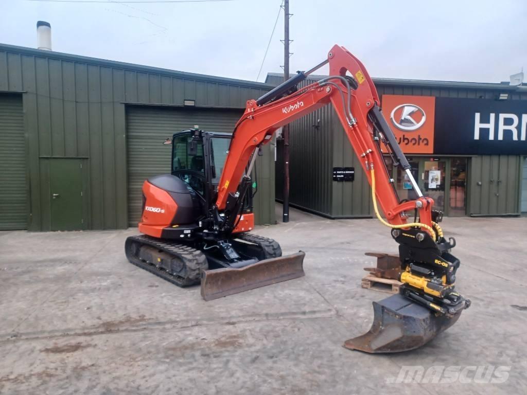 Kubota KX 060-5 Mini ekskavatoriai < 7 t