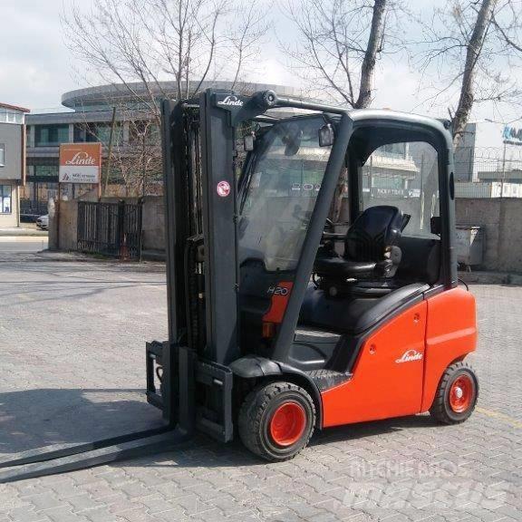 Linde H20T LPG (dujiniai) krautuvai