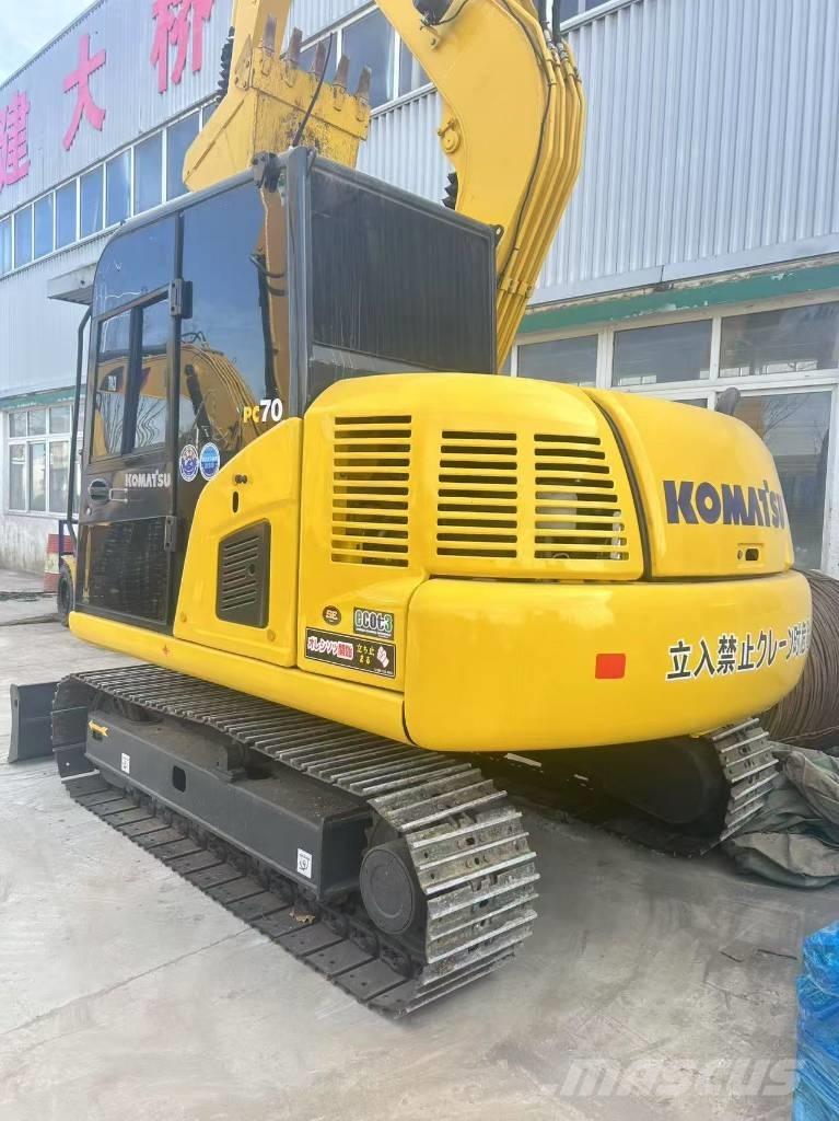 Komatsu PC 70 Vikšriniai ekskavatoriai