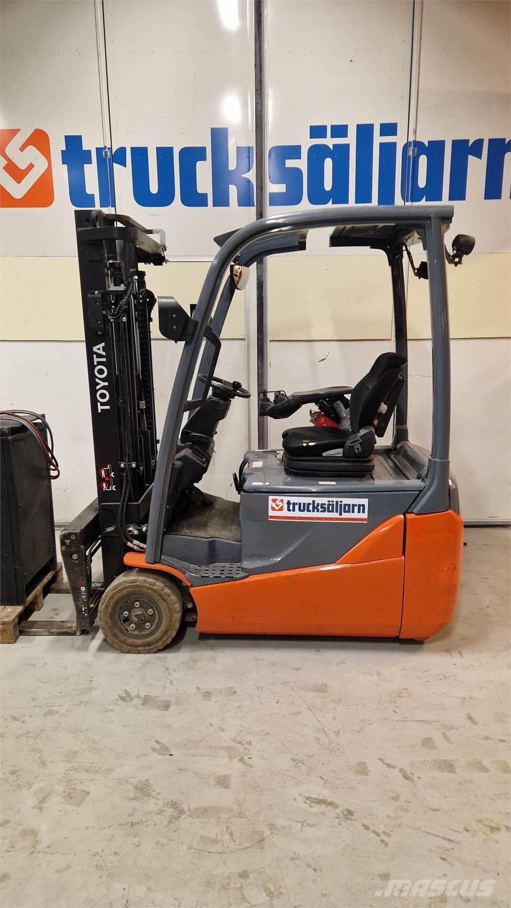Toyota 8FBE16T Elektriniai šakiniai krautuvai