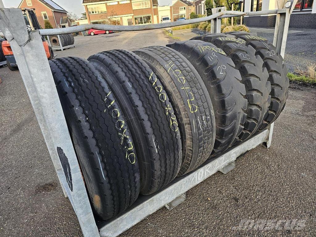  Several 1100 X 20 Karkasiniai krautuvai