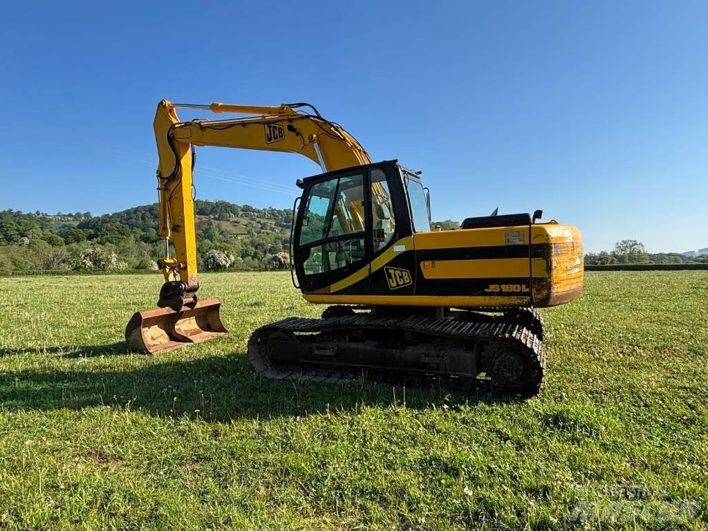 JCB JS 160 Vikšriniai ekskavatoriai