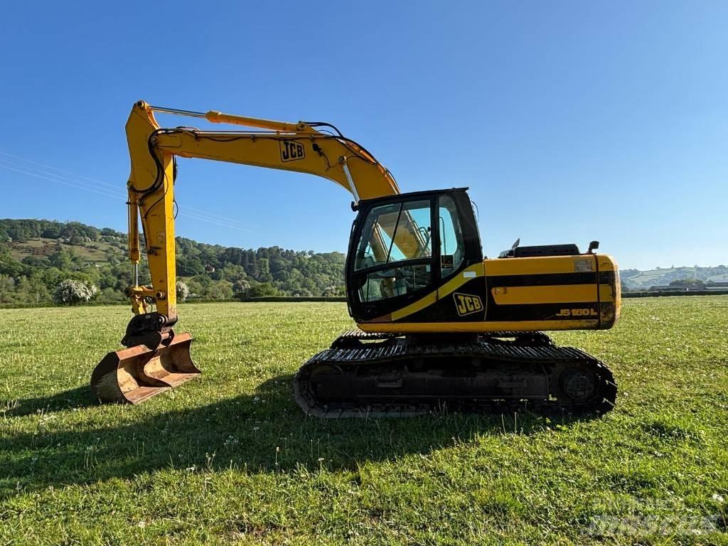 JCB JS 160 Vikšriniai ekskavatoriai