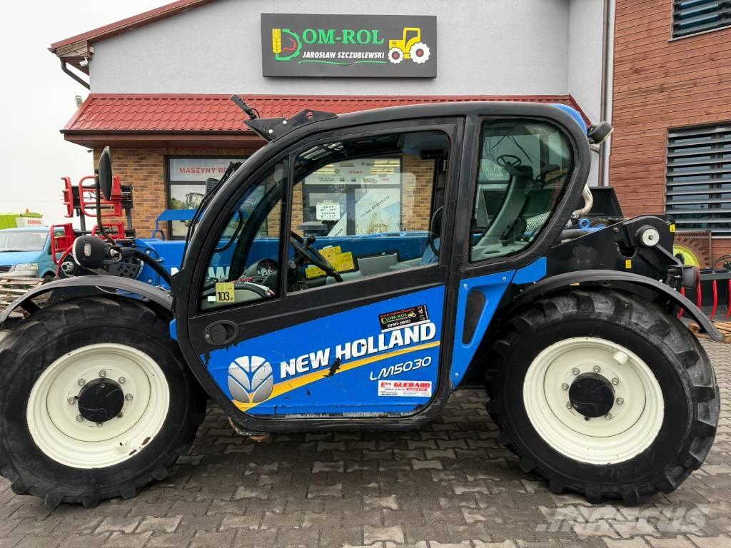 New Holland LM 5030 Teleskopiniai krautuvai žemės ūkiui
