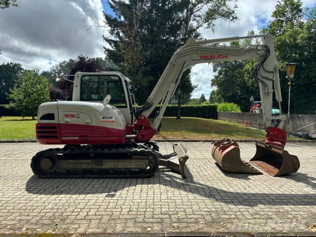 Takeuchi TB 290 Vidutinės galios ekskavatoriai 7-12 t