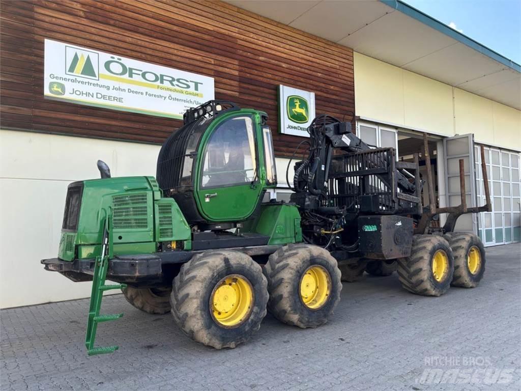 John Deere 1510 E Naudoti miškovežiai (Forvarderiai)