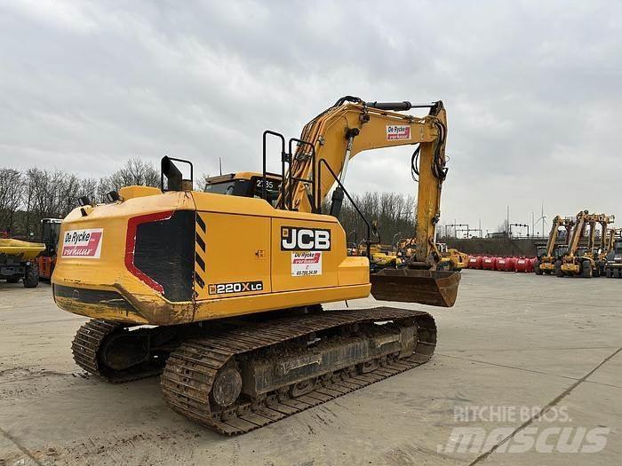 JCB 220X-LC Vikšriniai ekskavatoriai