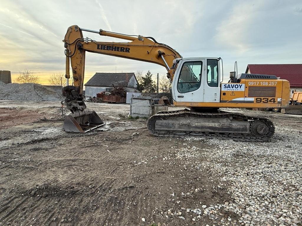 Liebherr R 934 C Vikšriniai ekskavatoriai