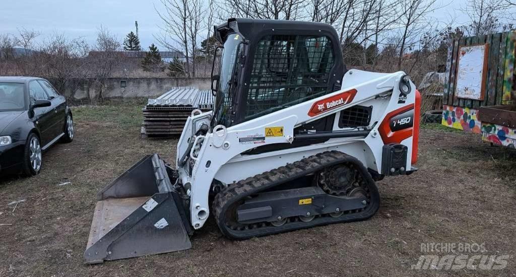 Bobcat T 450 Krautuvai su šoniniu pasukimu