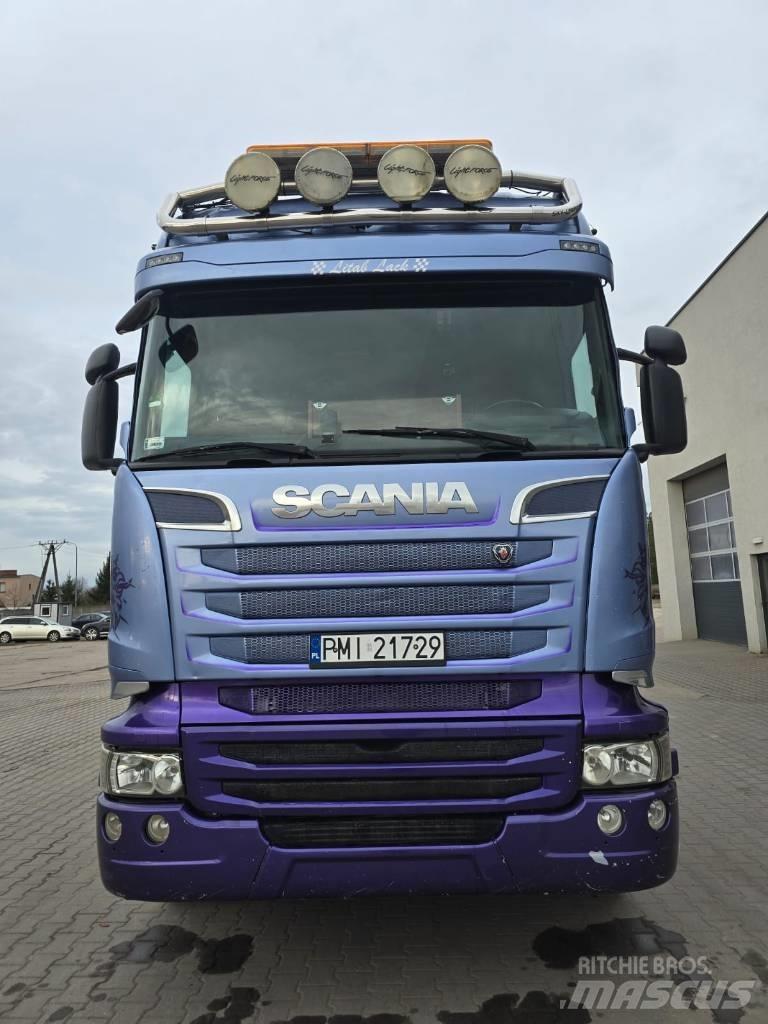 Scania R 580 Miškovežių vilkikai