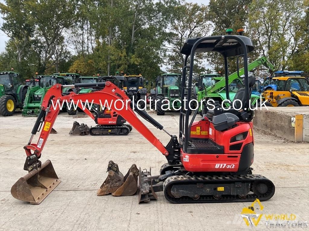 Kubota U 17-3 Mini ekskavatoriai < 7 t
