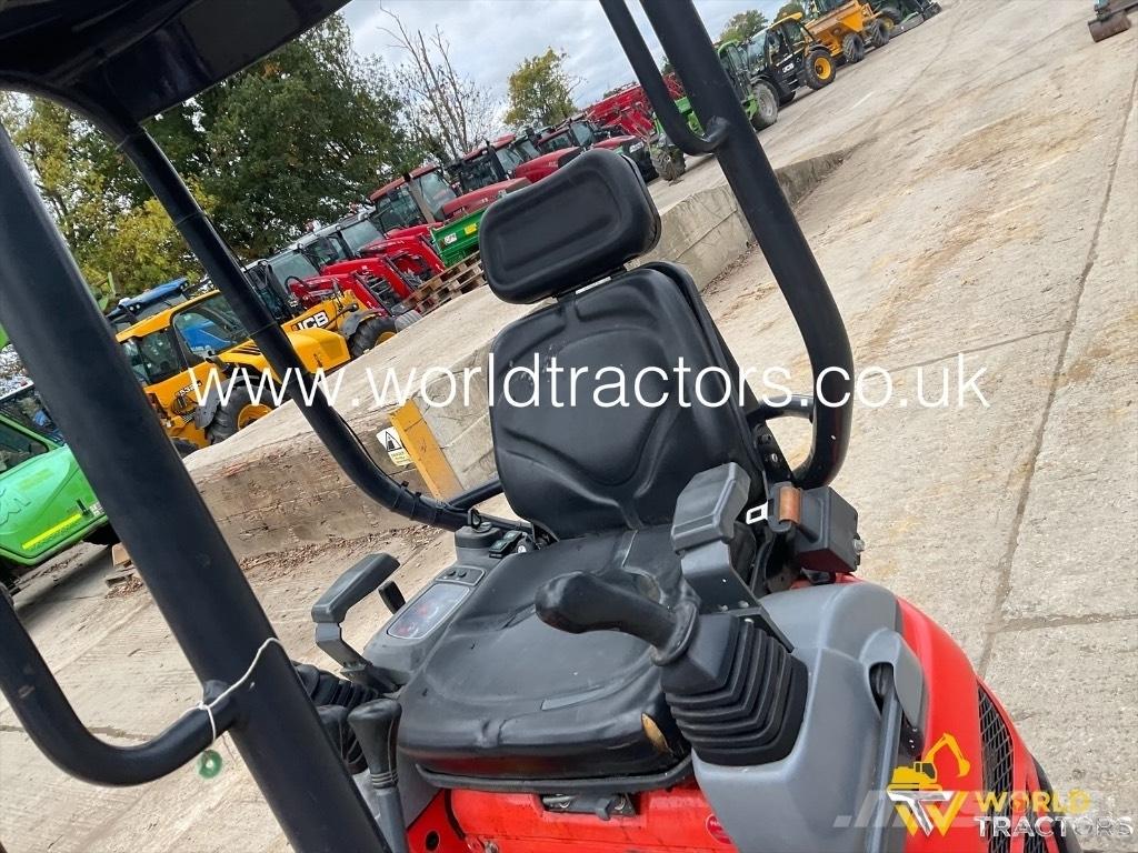 Kubota U 17-3 Mini ekskavatoriai < 7 t