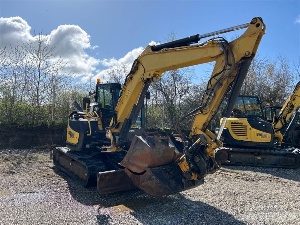 Yanmar ViO 80 Vidutinės galios ekskavatoriai 7-12 t