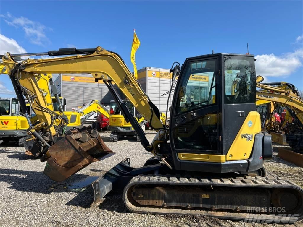Yanmar ViO 80 Vidutinės galios ekskavatoriai 7-12 t