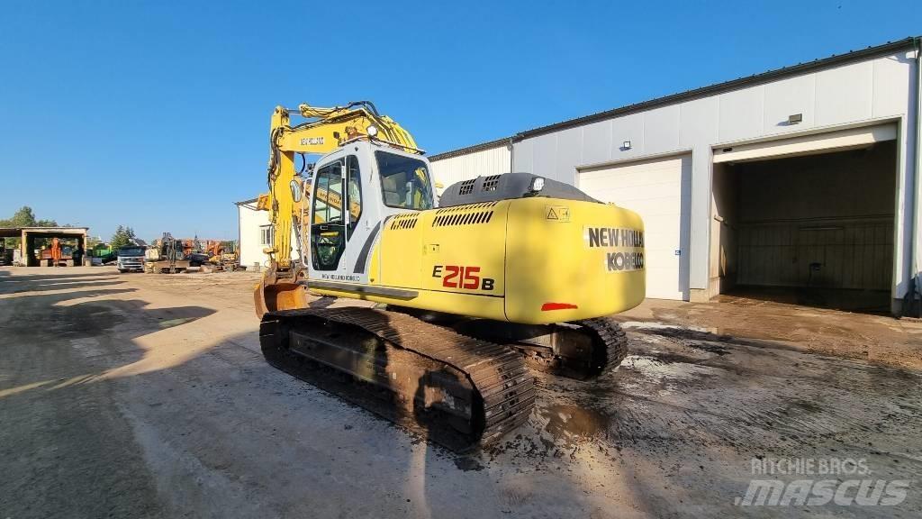 New Holland E 215 B Vikšriniai ekskavatoriai
