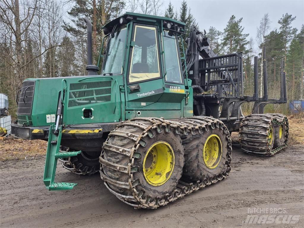 Timberjack 1110D Naudoti miškovežiai (Forvarderiai)