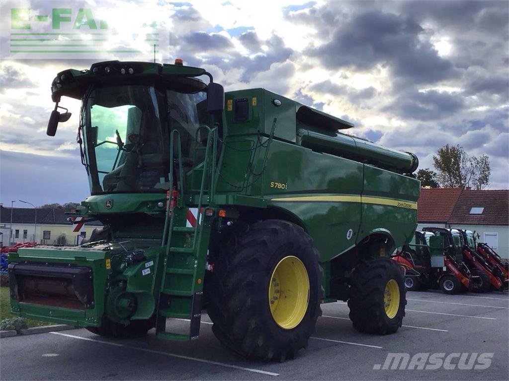 John Deere S 780 Derliaus nuėmimo kombainai