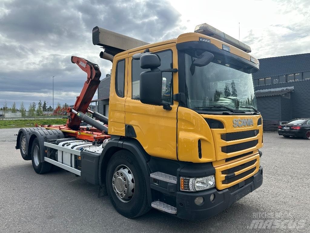 Scania P370 6x2*4 Sunkvežimiai su keliamuoju kabliu