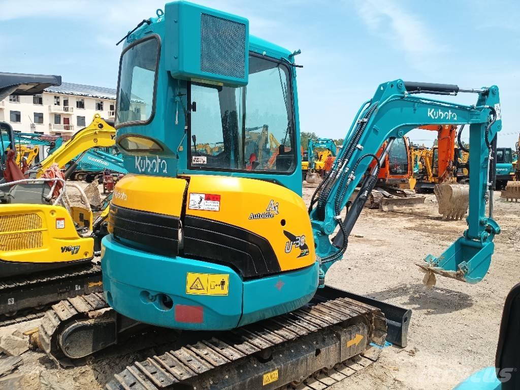 Kubota U 30 Mini ekskavatoriai < 7 t