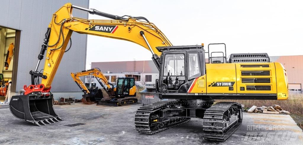 Sany SY390H Vikšriniai ekskavatoriai