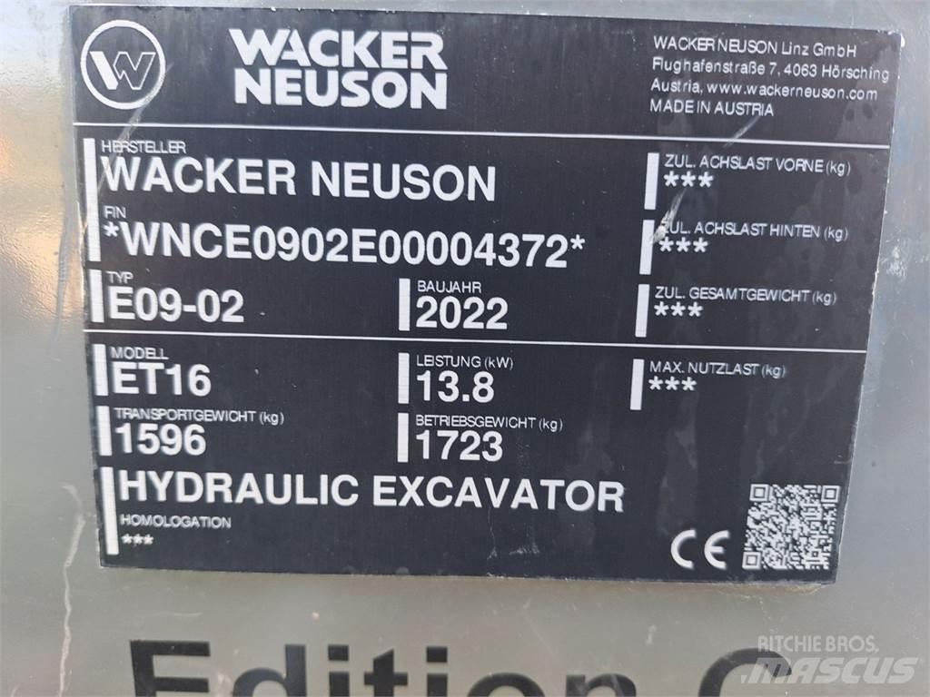 Wacker Neuson ET16 Vikšriniai ekskavatoriai