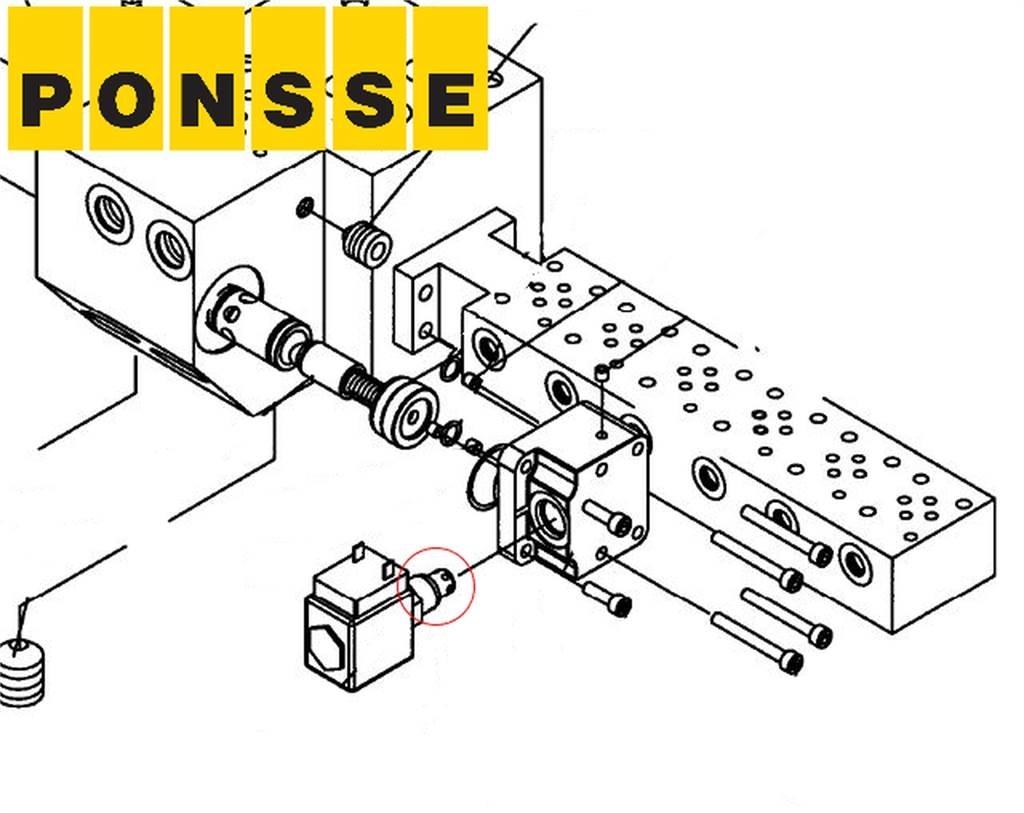 Ponsse 0057254 Hidraulikos įrenginiai