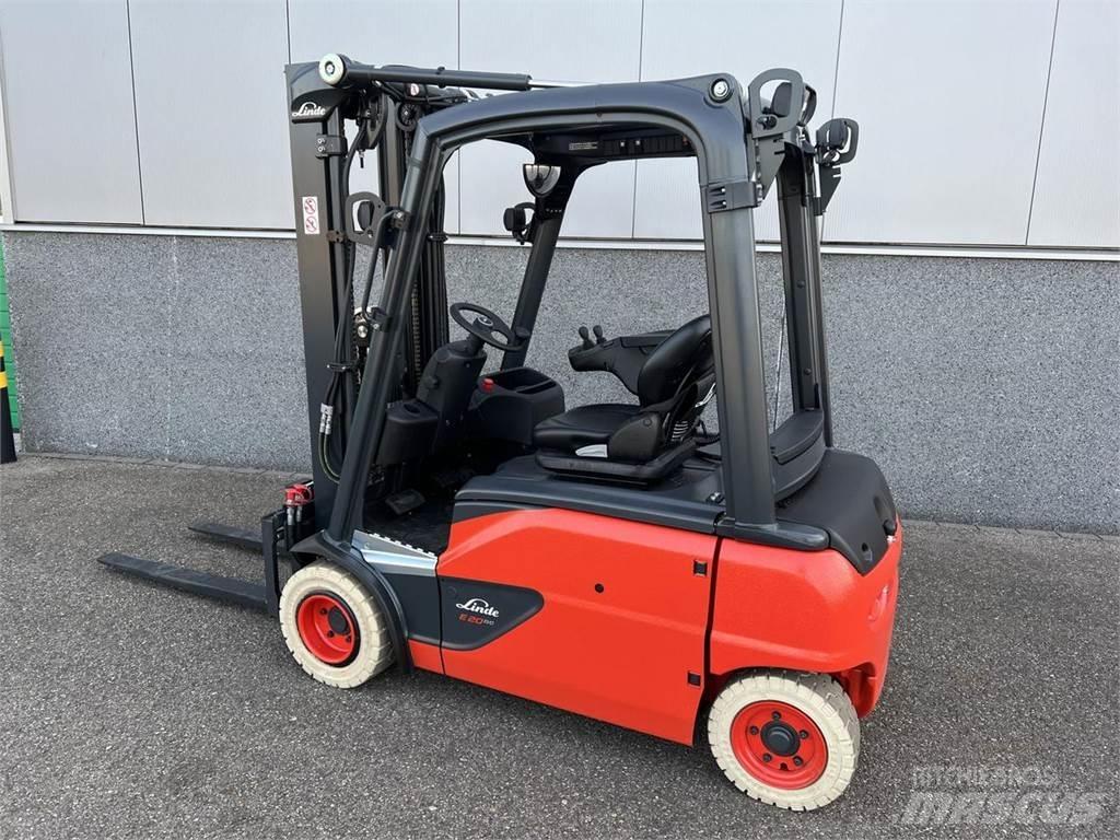 Linde E20PL-02 Elektriniai šakiniai krautuvai