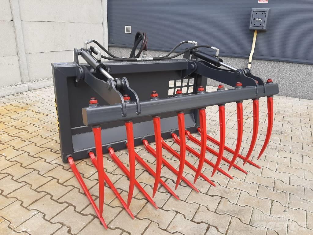 Crocodile pitchfork Kiti krovimo ir kasimo mechanizmai ir jų priedai