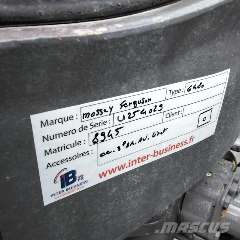 Massey Ferguson 6480 Traktoriai