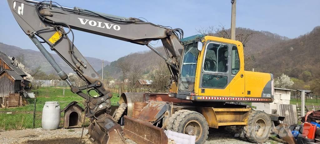 Volvo EW 160 Ratiniai ekskavatoriai